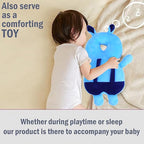 Baby Head Protector Cushion Fall Protection Head Back Safety Protector Pad - Sky Blue - Girls & Boys