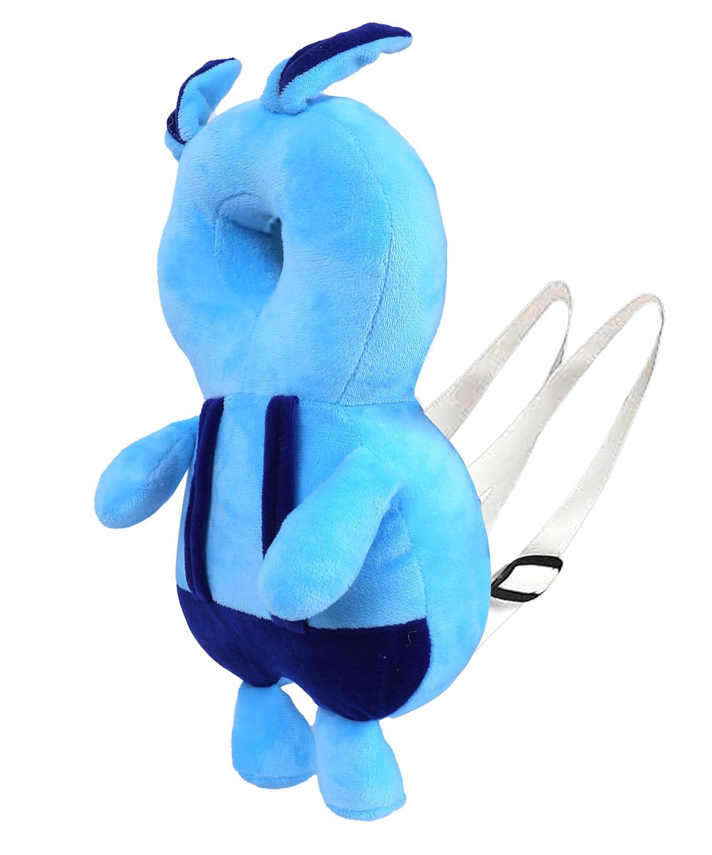 Baby Head Protector Cushion Fall Protection Head Back Safety Protector Pad - Sky Blue - Girls & Boys